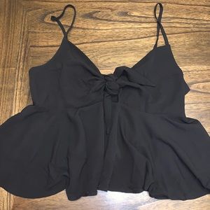 SHEIN curve black tank top